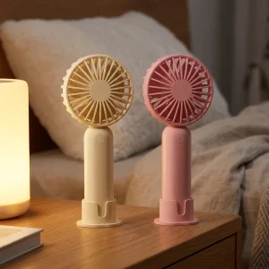 Ultra Quiet Mini USB Fan 3 Speed Portable Handheld for Car and Outdoor Travel