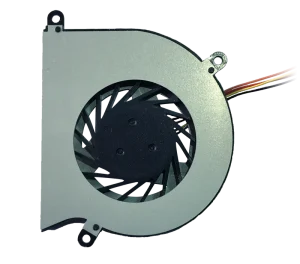 Ultra Thin Aluminium Axial Flow Heatsink Cooler Fan Black CPU Radiator for Laptop & Computer Case