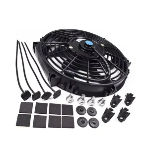 Universal 12V 24V 80w 120w 07” 09” 10” 12” 14” 16” Inch Automotive Parts Car Ac Radiator Fan