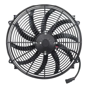 Universal Slim Fan Push or Pull Electric Radiator Cooling Fan 12V 200W 16”