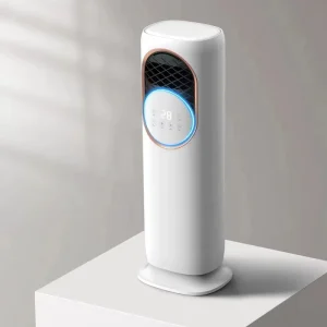 Upgrade New 3 Speed Energy Efficient AC Powered Air Cooler Indoor Cooling Tower Fan with Remote Control for Hotel Use