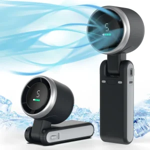 Usb Mini Portable Handheld Fan Rechargeable Handy Foldable High Speed Handheld Led Fan for Car Outdoor Use