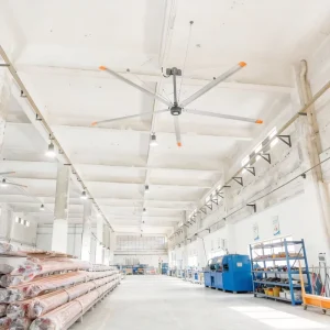 VFans 5.5m 6.1m 6.7m 7.3m Large Diameter Industrial Ceiling Fan for Gym Low Noise Stable Speed Fan for Convention Center