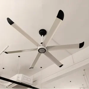 VFans Large Wind Volume Big Ceiling Fan with Light 1.5m 2m 2.5m 3m CE Certified Efficient HVLS Fan Easy Installation Ventilator