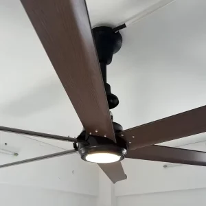 VFans Low Noise Air Cooling Fan for Living Room Indoor Ceiling Fan with Light and Remote Control for Library Big Ventilation Fan