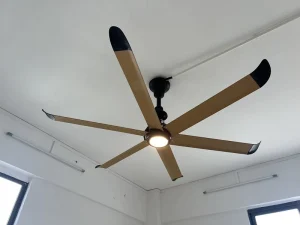 VFans Modern Ventilateurs De Plafond with LED Light for Amusement Park Customized Big HVLS Fan for Taxi Station Ventilation