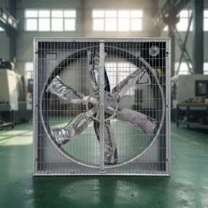 Variable Size Wall Mounted Box Industrial Exhaust Fan Push Pull Ventilation Fan for Poultry and Greenhouse