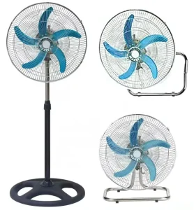 Ventiladore Industrial Standing Electric Fans Power Consumption With Metal Powerful Motor 18 Inch Industrial Fans