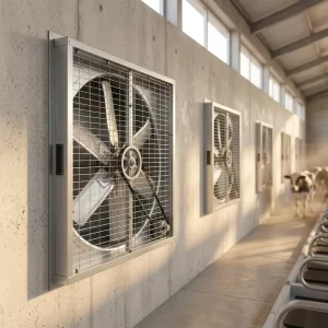Ventilation Window Mount Wall Fan Axial Flow Fans Warehouse Air Extractor Box Type Industrial Exhaust Fan