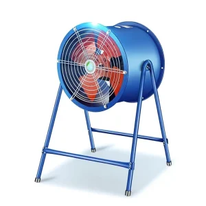 Vertical type Axial Flow Fan Electric 220V 380V Industrial Exhaust Duct Type Fan Industrial Grade