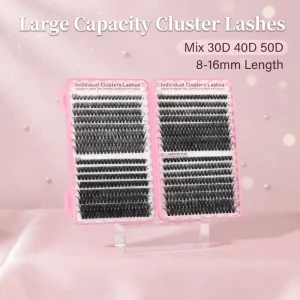 Volume Fan Lashes 30D 40D 50D 8 16mm Lash Book 640 PCS Premade Individual Clusters Eyelash Extensions DIY Professional Grade