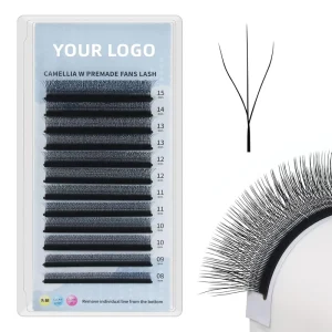 W Lashes Extensions YY Lash Extensions Premade Volume Eyelash Fans Mix Self Fanning Lashes Extension Makeup Supplies