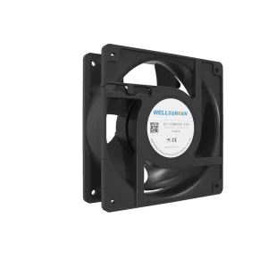 WELLSUNFAN 12038 EC CPU Cooling Fan High Air Flow Ventilation Axial Industrial Fan for Cooler Machines OEM ODM Supported Plastic