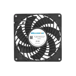 WELLSUNFAN DC140x140x25MM Axial Cooling Fan with Ball Bearing High Air Flow Low Noise Plastic Heatsink for Computer Case Cooling