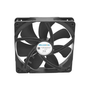 WELLSUNFAN High Speed 140mm DC Ball Bearing Cooling Fan for Computer Case 1600 RPM 82.72CFM OEM ODM Industrial Exhaust Fan