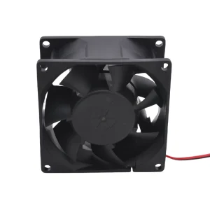 WELLSUNFAN OEM ODM 80*80*38mm DC Axial Cooling Fan 8038 Ball Bearing High Speed Fan for 3D Printer & Laser Machine