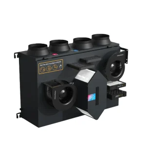 WIFI Control 500m3/h Mia Low Noise Ventilation Recuperator Heat Recovery Ventilation Home Air Recuperator TUYA APP Manufacture
