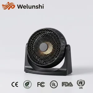 WLS 1515 OEM Factory Table Fan with High Quality Motor Lightweight Personal Desktop Fan for FBA Sellers