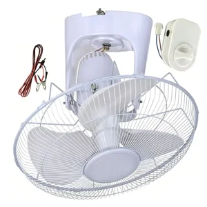 Wall Fan Industrial Ventilation Fan Mechanical Orbit Wall Mounted Hanging Electric Fan for Household Living Room Dinning Hall