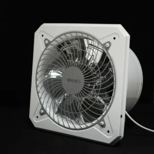 Wall Mounted Cast Iron Exhaust Fan Copper Motor AC 220-240V Customizable Sizes for Any Room