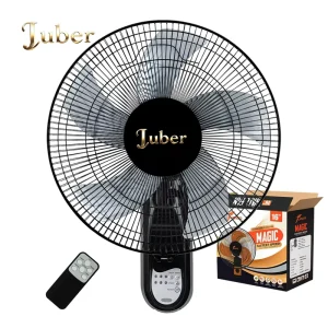 Wall Mounted Electric Fan Ventilador Eléctrico De Pared with 5 PP Blades Three Speed Levels Low Noise Cooling