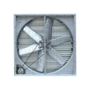 Wall Mounted Industrial 380V Axial Flow Exhaust Fan 26000CFM for Drop Hammer Cooling Ventilation Electric Power Source