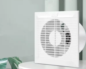 Wall mounted Bathroom Ventilation Fan Powerful Silent Home Exhaust Fan Kitchen Shutter Type Extractor Fan DUAL BALL BEARING