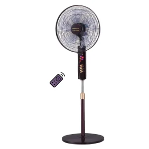 Wanbao Stand Fan ABS Fan Body with LED Fan Light (LF SF1670RC)