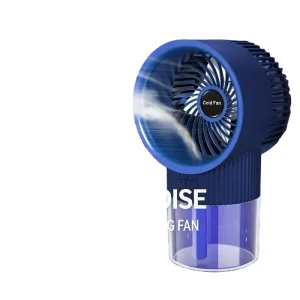 Water Mist Fan a Dual purpose Portable Device for Dormitories Offices and Desktops. Rechargeable Humidifier Fan