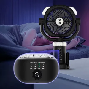 Water Spray Misting Fan 5V 16000mAh NOM Certified Portable USB Rechargeable Fan Factory Direct Custom Logo for South America