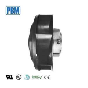 Waterproof 225mm EC 230V Centrifugal Cooling Blower Fan with Plastic Blades and Bearing Core for Ventilation System