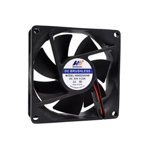 Waterproof Axial Flow Fan 24V 80mm 8025 DC Axial Fan 80x80x25mm 12V CE RoHs 3800rpm IP68 Brushless DC Cooling Fan
