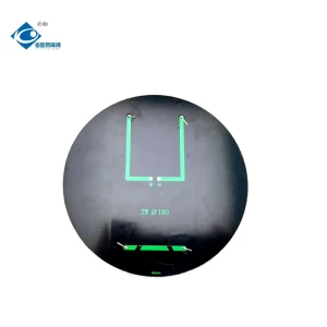 Waterproof ETFE Solar Panel 6V Outdoor Mini Solar Panel Charger 2.2W Semi Flexible Solar Panel Fan Charger ZW Dia180 PET