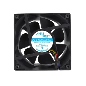 Waterproof IP67 120mm Fan 120x120x38 12v 24v 48v DC Axial Cooling Fan PWM 12V 2.45A 12038 Large Air Volume Server DC Cooling Fan