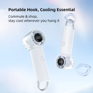 Wearable Handheld Rechargeable High 100 Speed USB Portable Fan for Outdoor Use