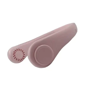 Wearable Mini Usb Rechargeable Small Face Fans Neck air Conditioner Vaneless Foldable Modern Outdoor Sports Usb Fan