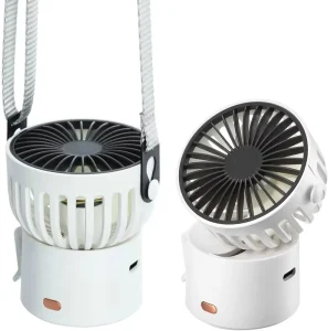 Wearable Neck Fan Portable Rechargeable Wearable Fan Electric Usb Desk Stand Table Air Cooling Hanging Neck Fans for Summer