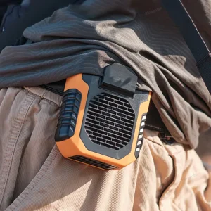 Wearable Rechargeable Fan Small Personal Belt Clip Waist Portable Cooling Electric Fan for Outdoor Travel