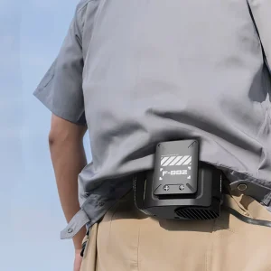 Wearable USB Mini Clip Fan for Outdoor Portable Air Cooling