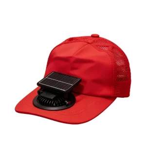 Wearable USB powered handheld fan baseball cap for customized events and corporate gifts