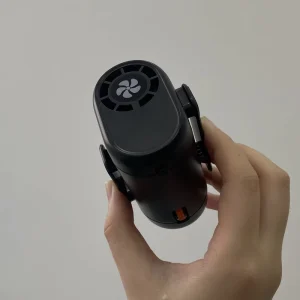Wearable Waist Fan 3000mAh Rechargeable Portable Outdoor Fan OEM Compact Portable Fan Four in one Function Mini Fan