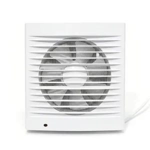 White 20W Powerful Plastic Wall Ceiling Mounted 4 6 Inch ABS Material Home Toilet Air Extractor Silent Bathroom Exhaust Fan