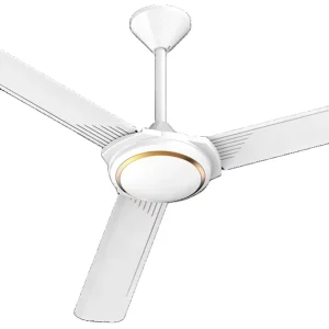 White 3 ABS Blades Living Room Modern Indoor Ceiling Fan