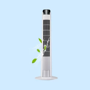 Windfeel Electric Household Silent Cooler air Cooling Pedestal Home Decor Floor Tower Fan for Living Room