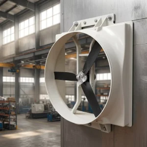 Windrise 50″ Cone Exhaust Fan 580RPM 35000m³ h Energy Efficient Air Circulation for Factory Warehouse Barn