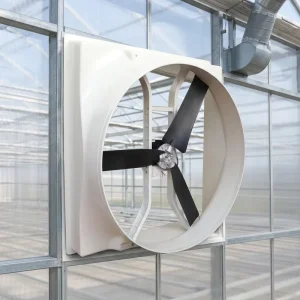 Windrise 50″ Cone Industrial Fan 580RPM 35000m³ h Direct Drive Negative Pressure Ventilator for Farm Greenhouse Factory