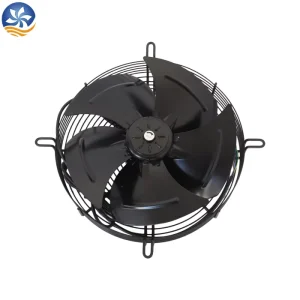 Windrise 500 500mm 20″ Axial Duct Fan 2500 RPM App Controlled Stainless Steel Industrial Exhaust Fan 220 240V Ball Bearing Black