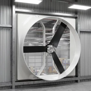 Windrise 55″ Cone Exhaust Fan 720RPM 63000m³ h Energy Efficient Air Circulation for Factory Warehouse Barn