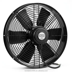 Windrise YWF4D 450S 450mm 380V 250W Axial Exhaust Fan Ball Bearing Double Layer Safety Guard Carbon Steel Blades Copper Motor