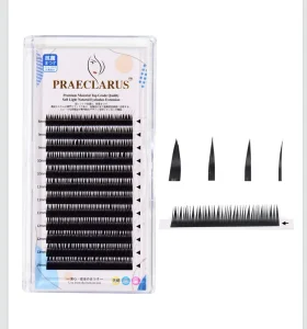 Wispy Wet Doll Volume Lashes Set Wet Look Eyelash Extensions